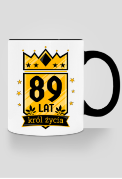 Król Życia - kubek na 89 urodziny