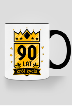 Król Życia - kubek na 90 urodziny