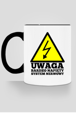 Kubeczke Uwaga napięty system nerwowy 2