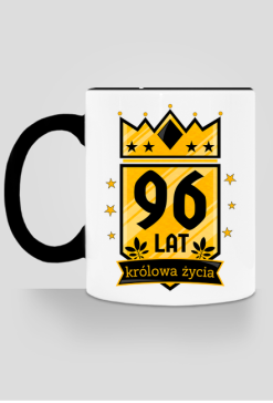 Królowa Życia - kubek na 96 urodziny