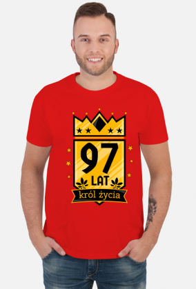 Król Życia - koszulka na 97 urodziny