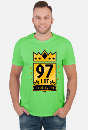 Król Życia - koszulka na 97 urodziny