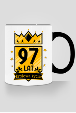 Królowa Życia - kubek na 97 urodziny