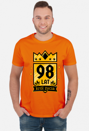 Król Życia - koszulka na 98 urodziny
