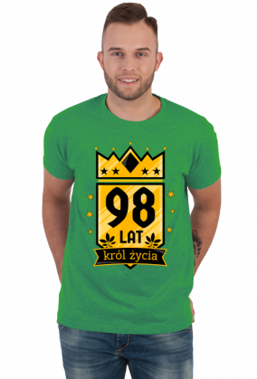Król Życia - koszulka na 98 urodziny