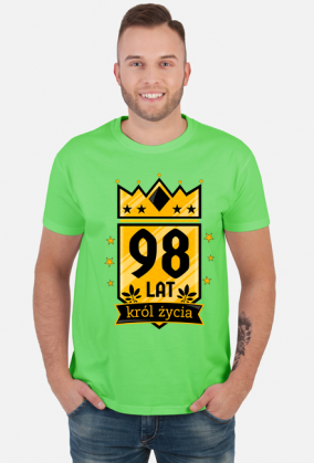 Król Życia - koszulka na 98 urodziny