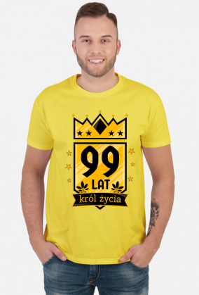 Król Życia - koszulka na 99 urodziny
