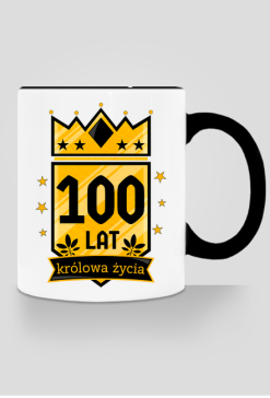 Królowa Życia - kubek na 100 urodziny