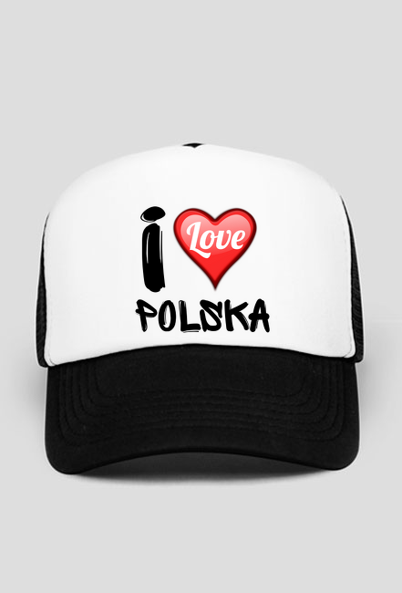 I Love Polska - czapka z daszkiem