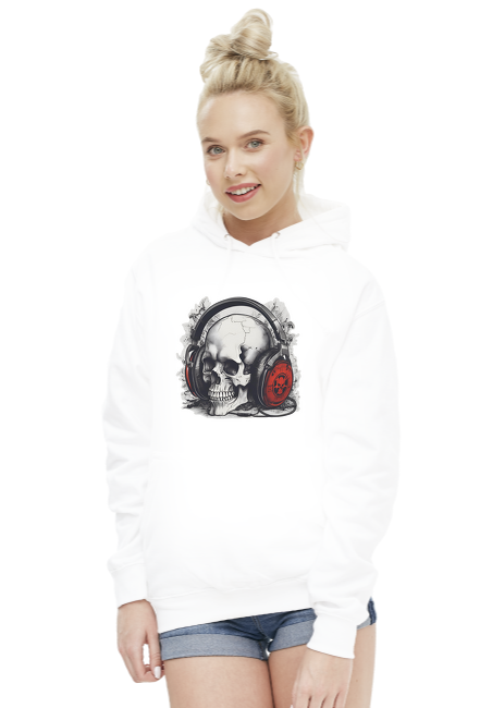 Bluza damska z kapturem Słuchawki