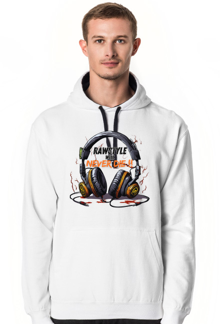 Bluza męska z kapturem Rawstyle Will Never Die