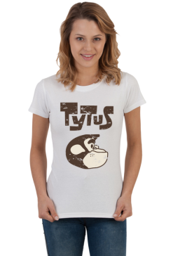 T-shirt komiksowy, damski Tytus