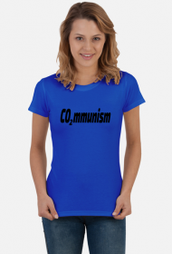 CO2mmunism (koszulka damska) cg