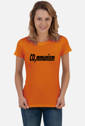 CO2mmunism (koszulka damska) cg