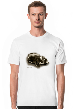 Koszulka z samochodem Poslki Fiat 508