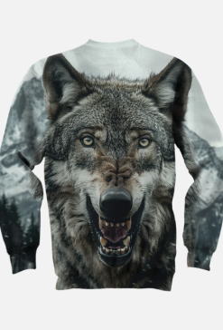 Bluza FullPrint - Wilk (09)
