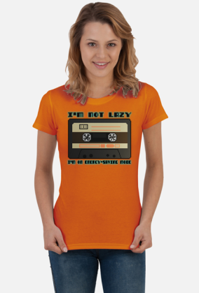 I'm not lazy