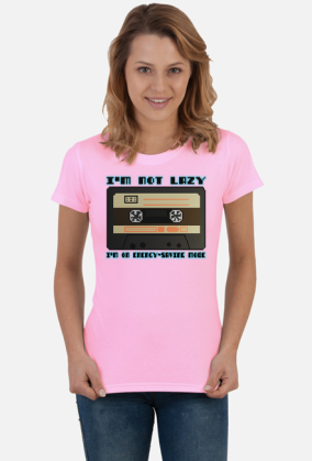 I'm not lazy