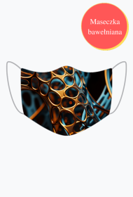 Maseczka Metaliczny Wzór
