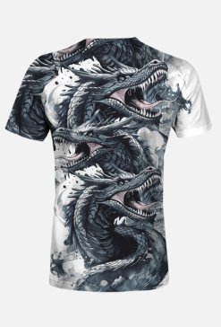 Koszulka Męska FullPrint - Dragons (01)