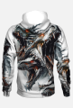 Bluza z Kapturem FullPrint - Dragons (04)