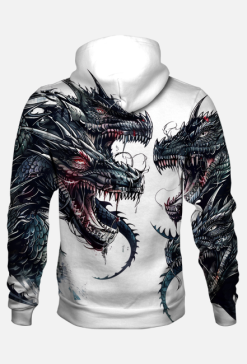 Bluza z Kapturem FullPrint - Dragons (14)