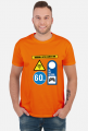 WARNING: ACTIVE GAMER ZONE T-SHIRT