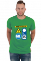 WARNING: ACTIVE GAMER ZONE T-SHIRT