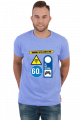 WARNING: ACTIVE GAMER ZONE T-SHIRT