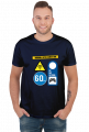 WARNING: ACTIVE GAMER ZONE T-SHIRT