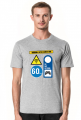 WARNING: ACTIVE GAMER ZONE T-SHIRT