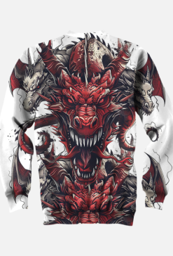 Bluza z Kapturem FullPrint - Dragons (15)