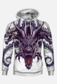 Bluza z Kapturem FullPrint - Dragons (16)
