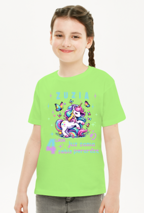 4 lata koszulka urodzinowa  z twoim imieniem