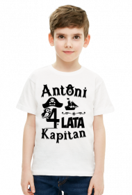 Koszulka małego pirata - urodzinowa