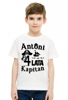 Koszulka małego pirata - urodzinowa