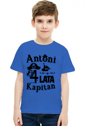 Koszulka małego pirata - urodzinowa