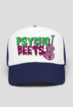 Hat (Psycho Redneck) BL/BLK/PIN