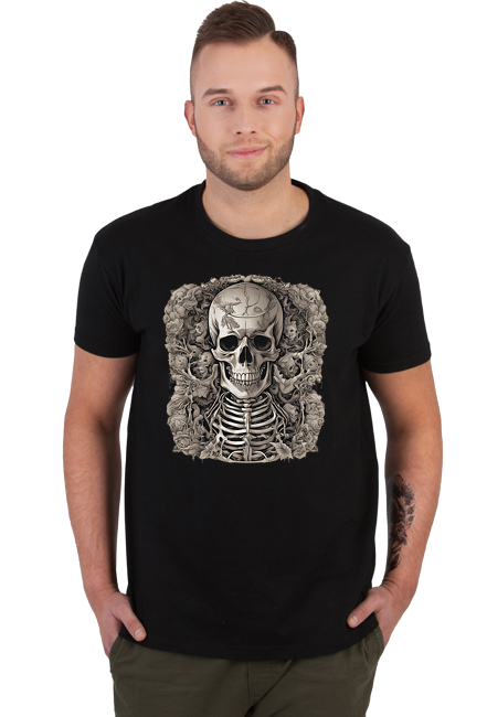 Death Skull AI5 Tshirt Black