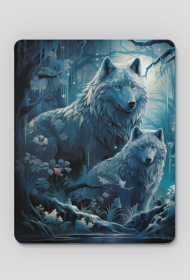 Podkładka pod myszkę Wilki 2
