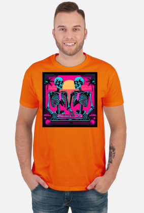 Psychodelic Skulls AI2 Tshirt