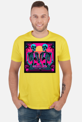 Psychodelic Skulls AI2 Tshirt