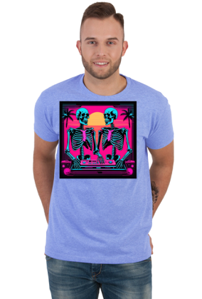 Psychodelic Skulls AI2 Tshirt