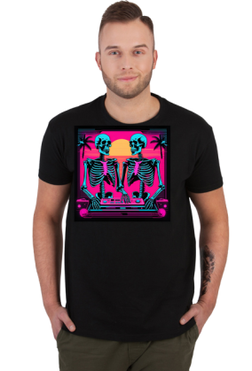 Psychodelic Skulls AI2 Tshirt