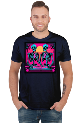Psychodelic Skulls AI2 Tshirt