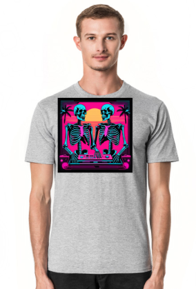 Psychodelic Skulls AI2 Tshirt