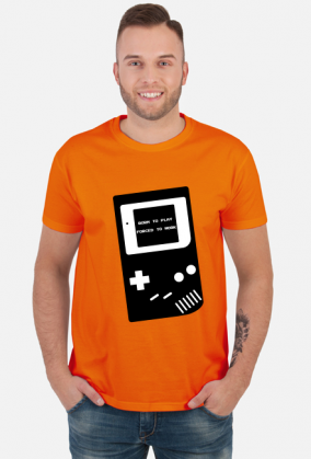 BORN TO PLAY FORCED TO WORK T-SHIRT