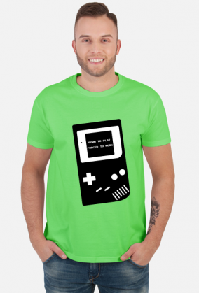 BORN TO PLAY FORCED TO WORK T-SHIRT