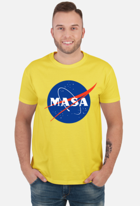 Nasa/Masa Koszulka Humor