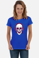 Psychodelic Skulls AI6 Tshirt Woman